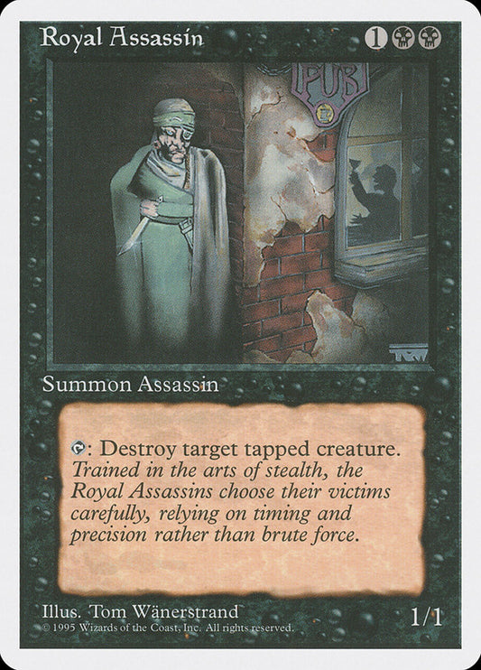 MTG Card Title: Royal Assassin 4ED/157