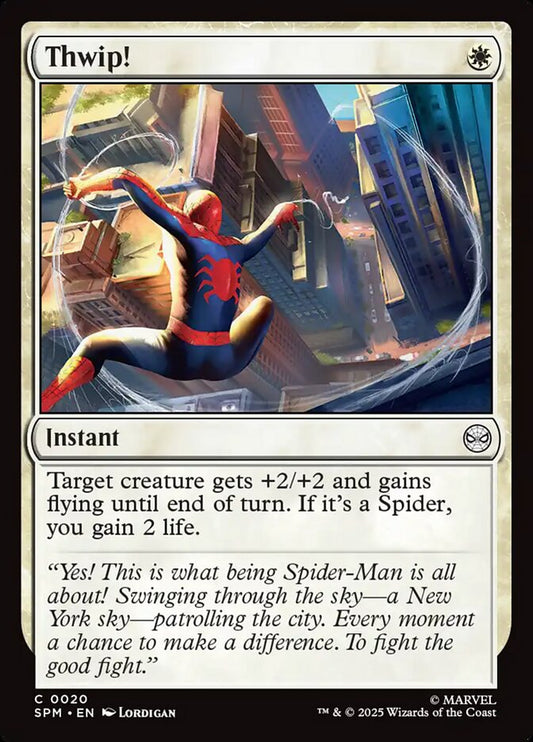 MTG Card Title: Thwip! SPM/20