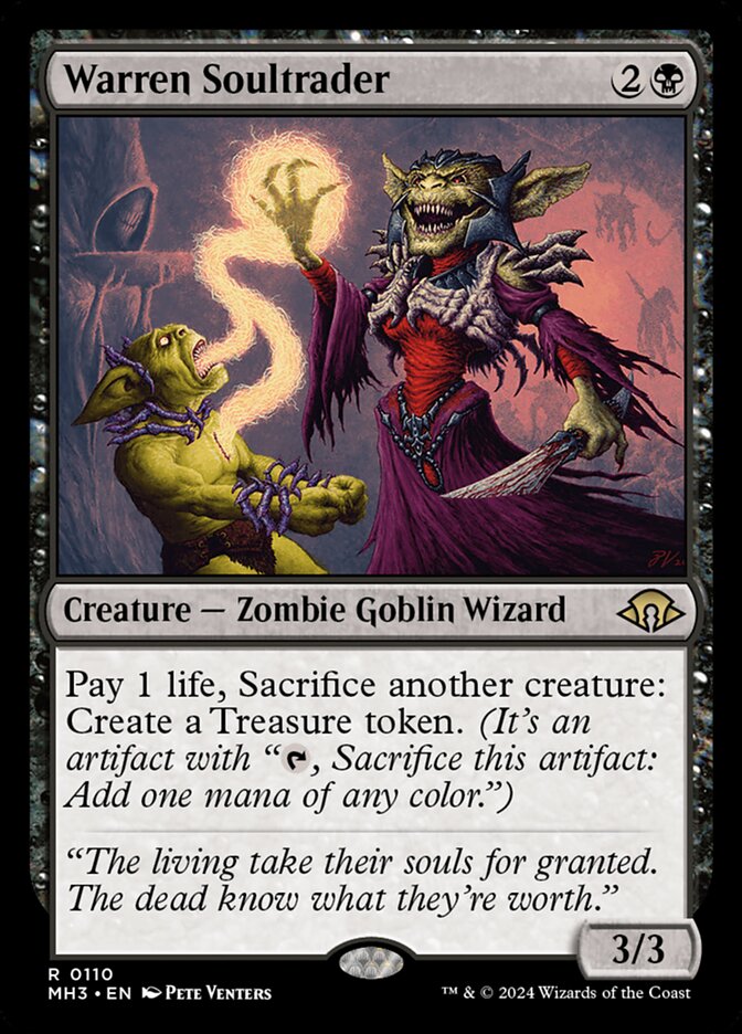 MTG Card Title: Warren Soultrader MH3/110