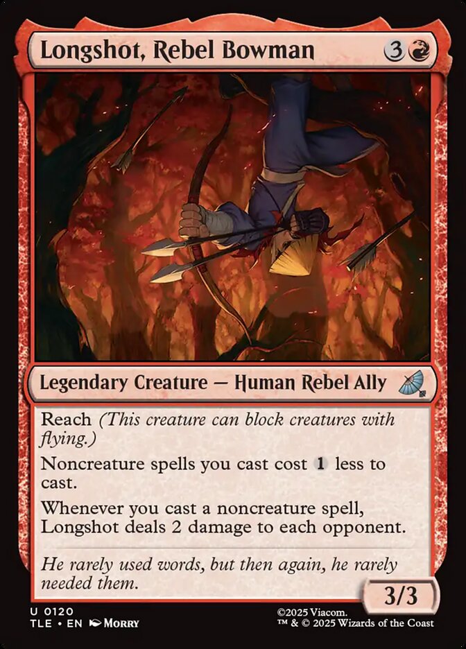 MTG Card Title: Longshot, Rebel Bowman TLE/120