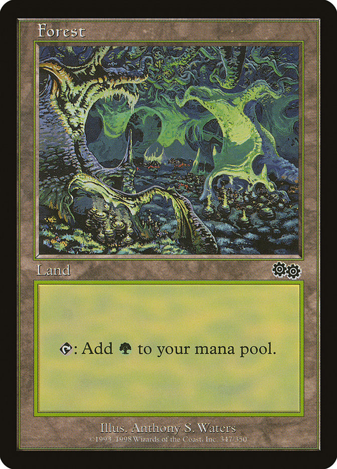 MTG Card Title: Forest USG/347