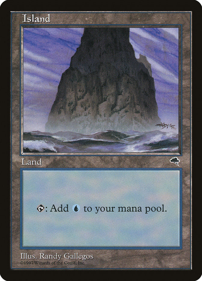 MTG Card Title: Island TMP/337