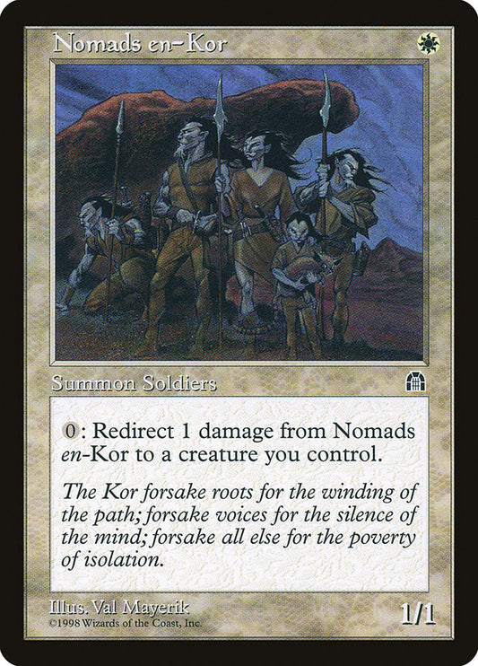 MTG Card Title: Nomads en-Kor STH/9