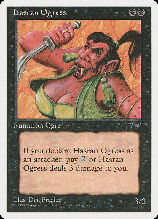 MTG Card Title: Hasran Ogress CHR/34