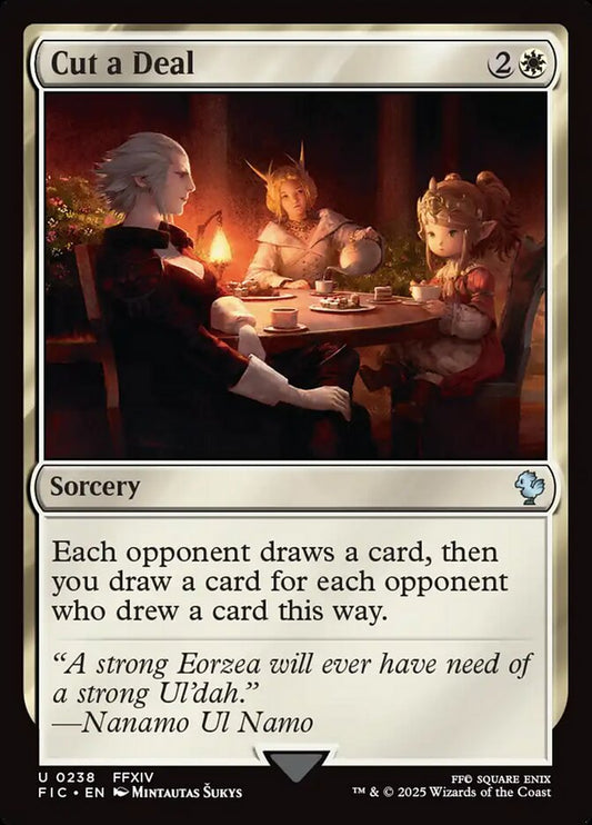 MTG Card Title: Cut a Deal FIC/238