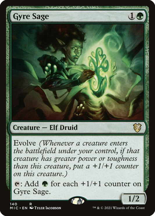 MTG Card Title: Gyre Sage MIC/140