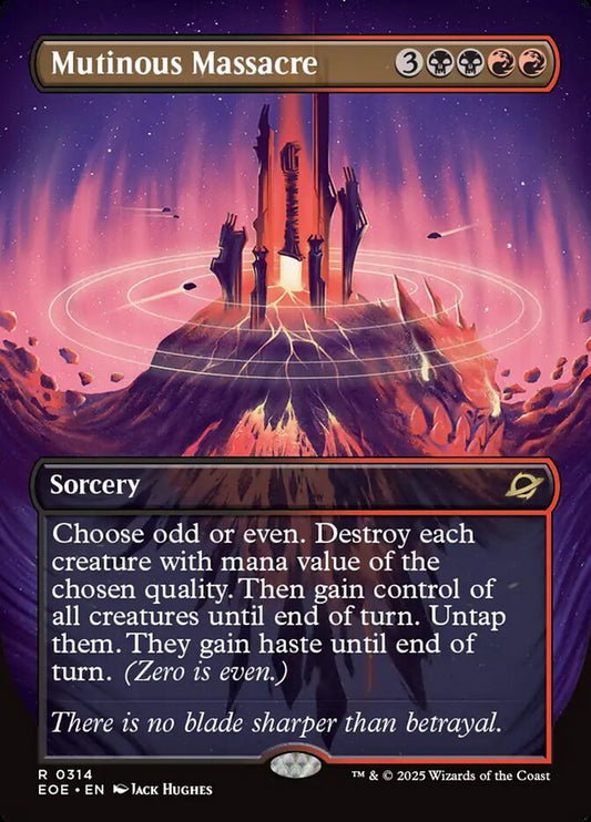 MTG Card Title: Mutinous Massacre EOE/314
