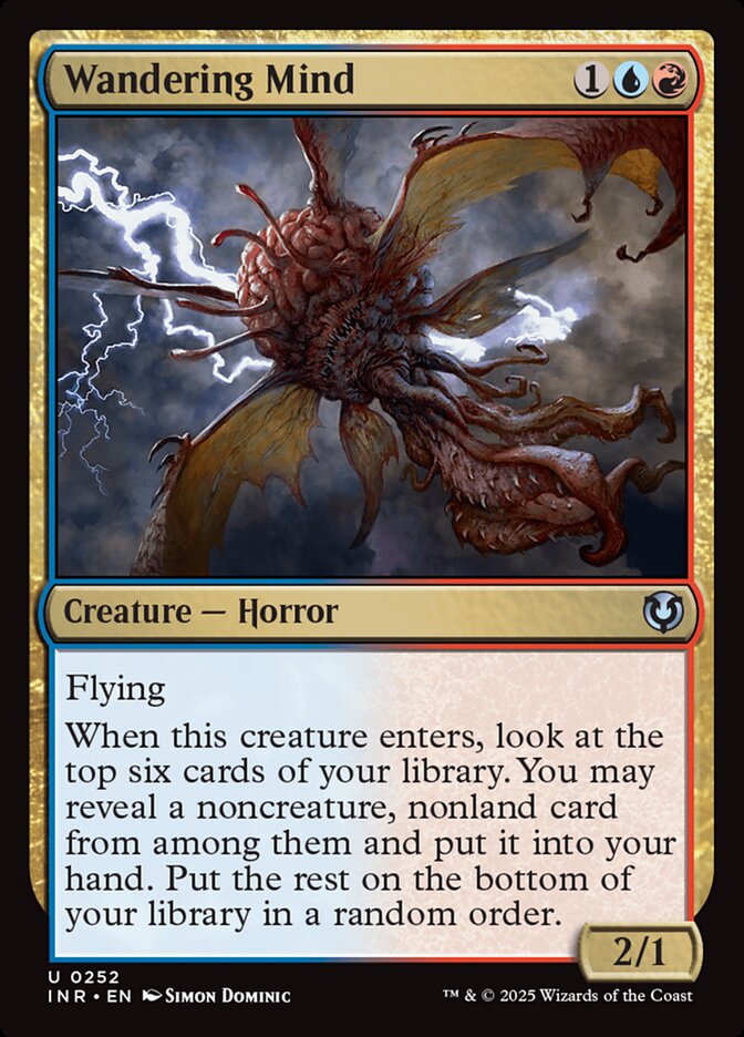 MTG Card Title: Wandering Mind INR/252