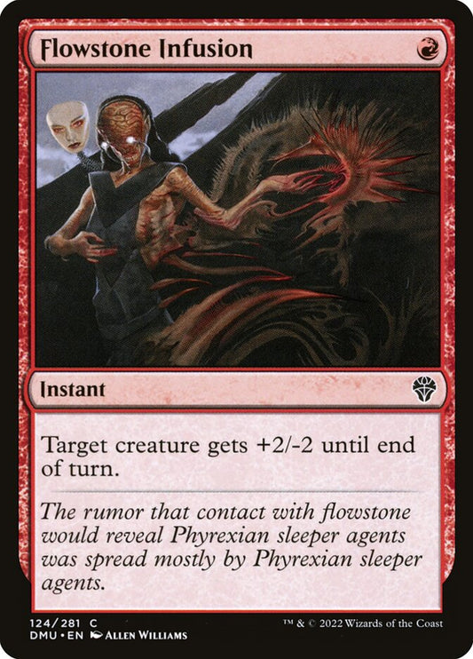 MTG Card Title: Flowstone Infusion DMU/124