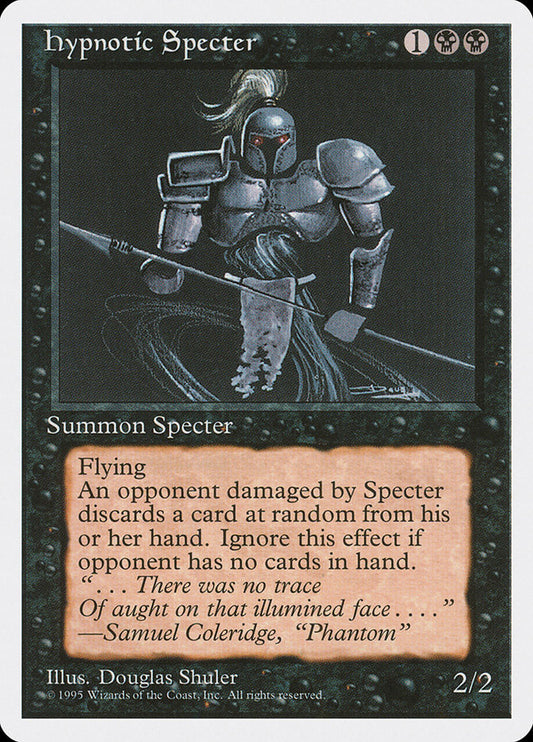 MTG Card Title: Hypnotic Specter 4ED/142