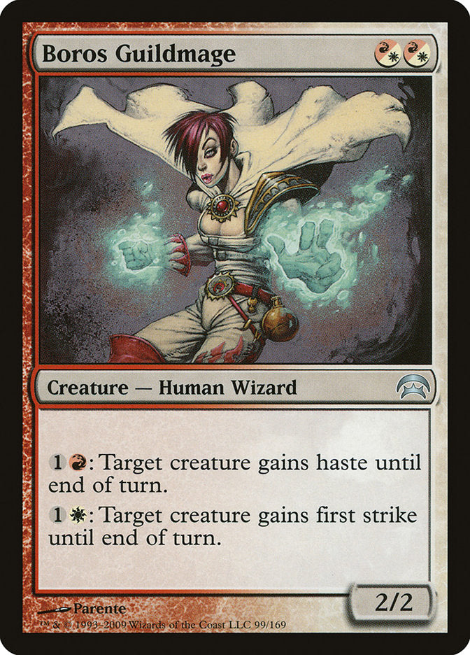 MTG Card Title: Boros Guildmage HOP/99
