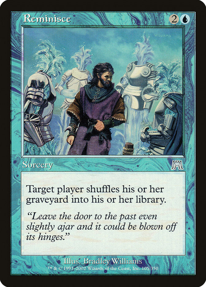 MTG Card Title: Reminisce ONS/105