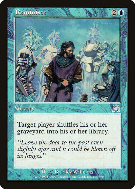 MTG Card Title: Reminisce ONS/105