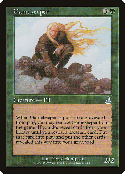 MTG Card Title: Gamekeeper UDS/106