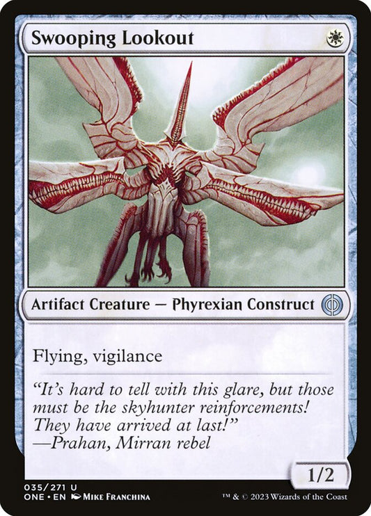 MTG Card Title: Swooping Lookout ONE/35