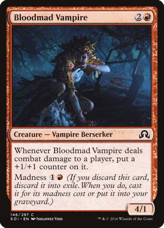 MTG Card Title: Bloodmad Vampire SOI/146