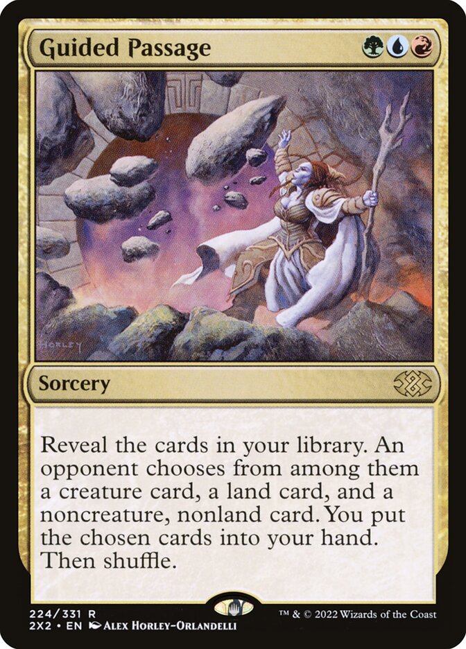 MTG Card Title: Guided Passage 2X2/224