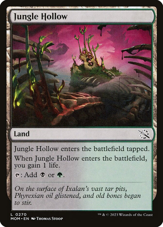 MTG Card Title: Jungle Hollow MOM/270