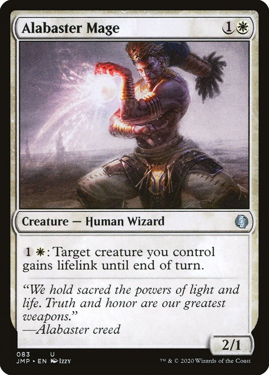 MTG Card Title: Alabaster Mage JMP/83