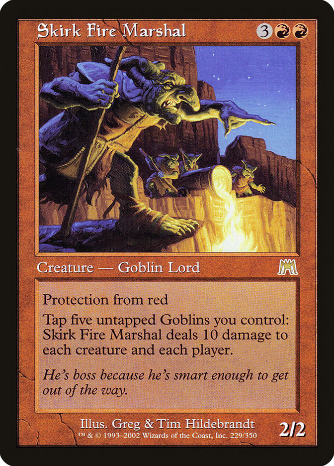 MTG Card Title: Skirk Fire Marshal ONS/229