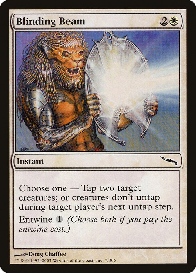 MTG Card Title: Blinding Beam MRD/7