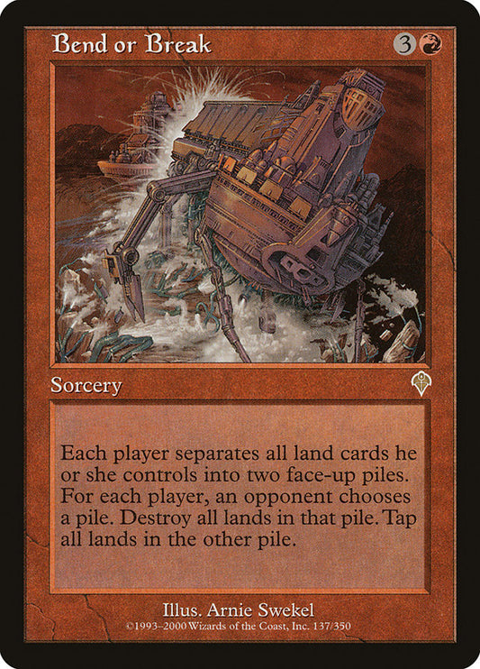 MTG Card Title: Bend or Break INV/137