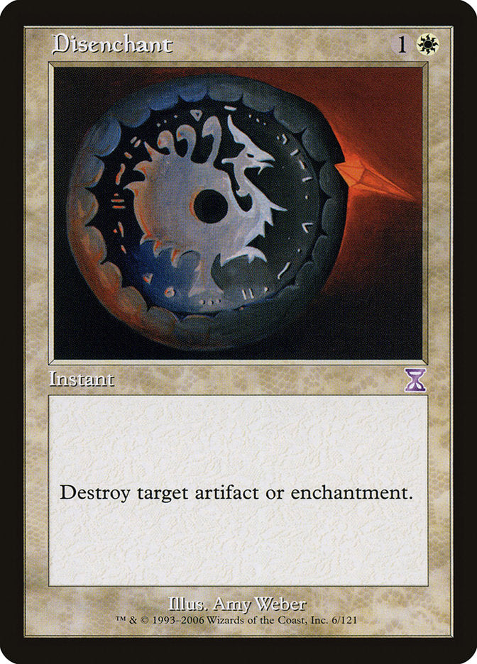 MTG Card Title: Disenchant TSB/6