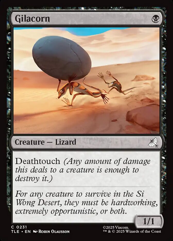 MTG Card Title: Gilacorn TLE/231