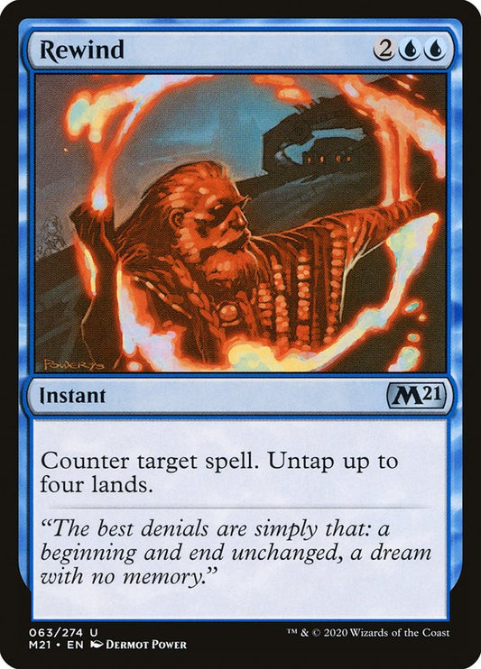 MTG Card Title: Rewind M21/63
