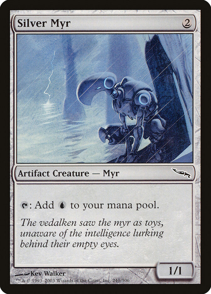 MTG Card Title: Silver Myr MRD/241