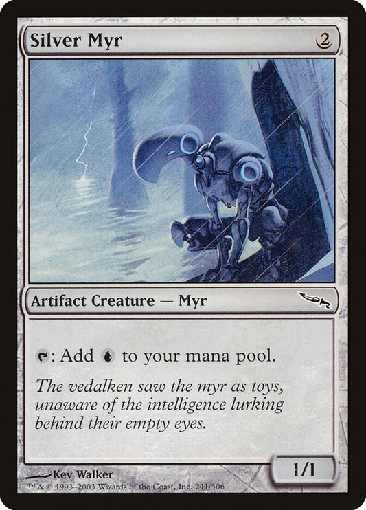 MTG Card Title: Silver Myr MRD/241