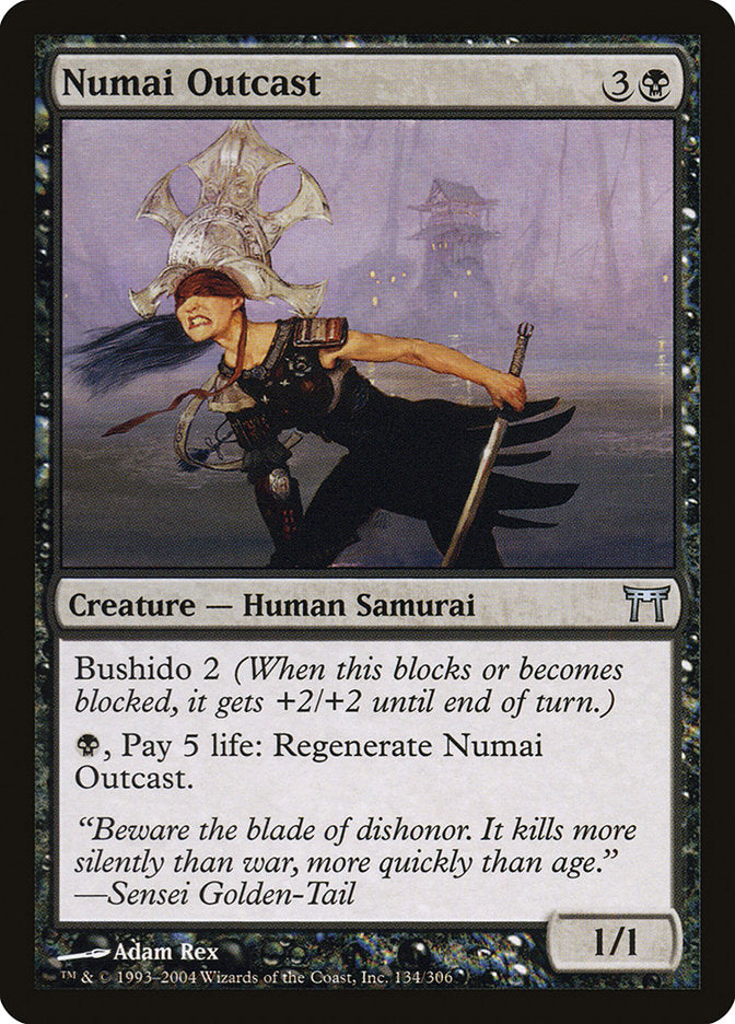 MTG Card Title: Numai Outcast CHK/134