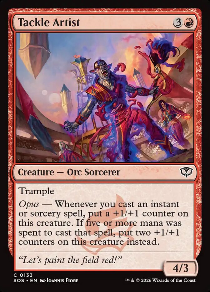 MTG Card Title: Tackle Artist SOS/133