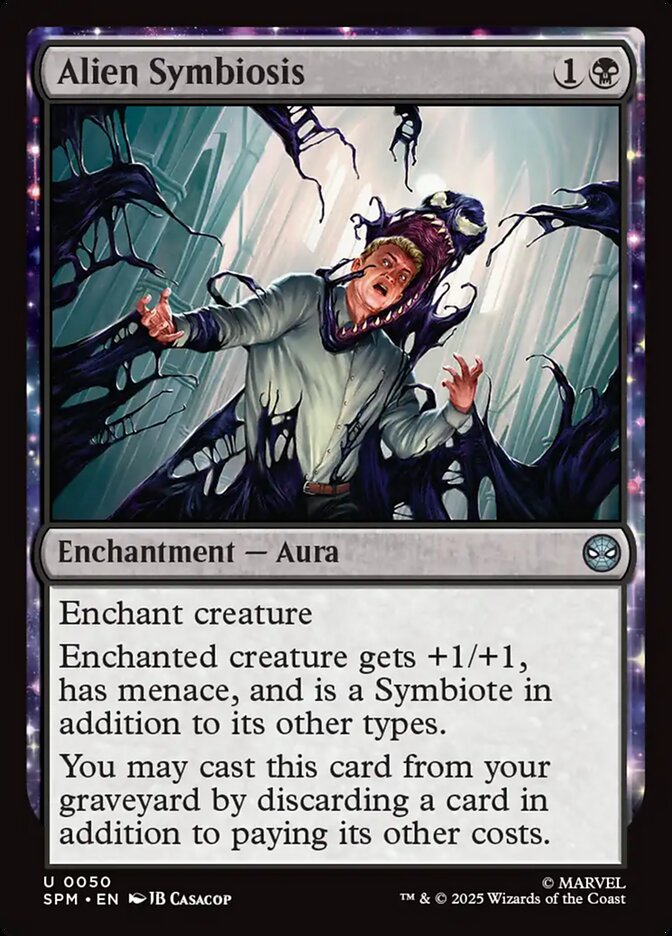 MTG Card Title: Alien Symbiosis SPM/50