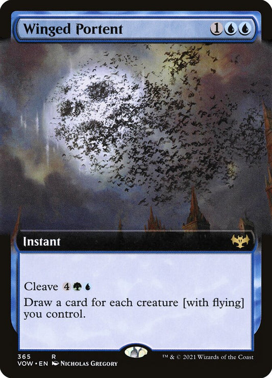 MTG Card Title: Winged Portent VOW/365