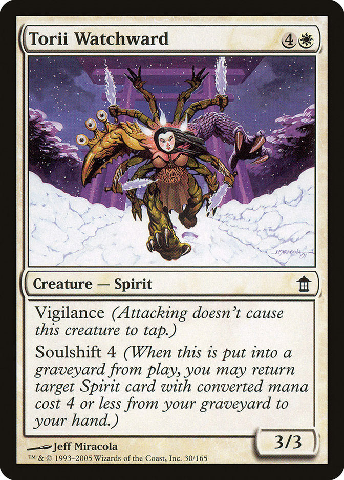 MTG Card Title: Torii Watchward SOK/30