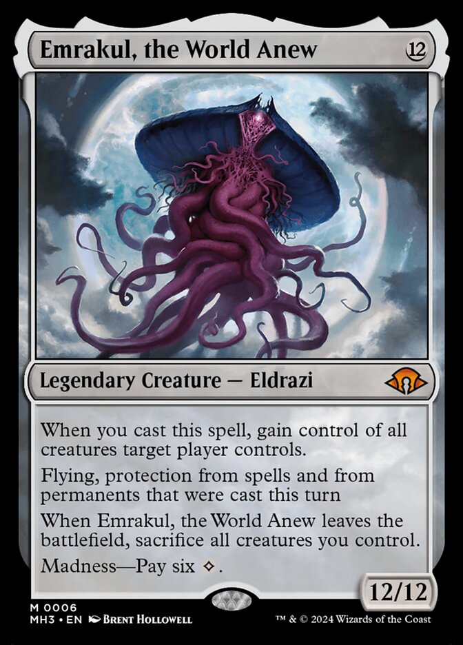 MTG Card Title: Emrakul, the World Anew MH3/6