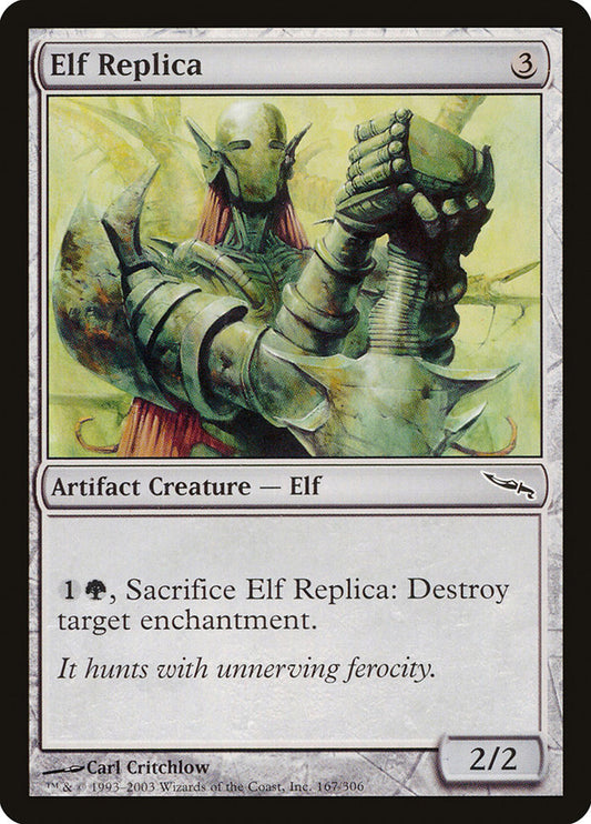 MTG Card Title: Elf Replica MRD/167