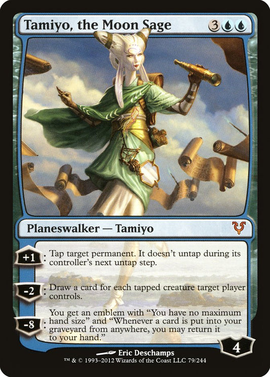 MTG Card Title: Tamiyo, the Moon Sage AVR/79