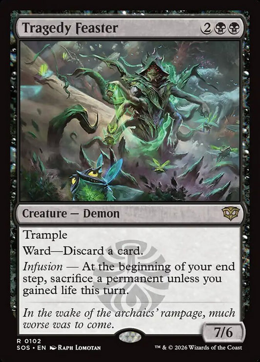 MTG Card Title: Tragedy Feaster SOS/102