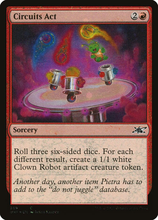 MTG Card Title: Circuits Act UNF/389