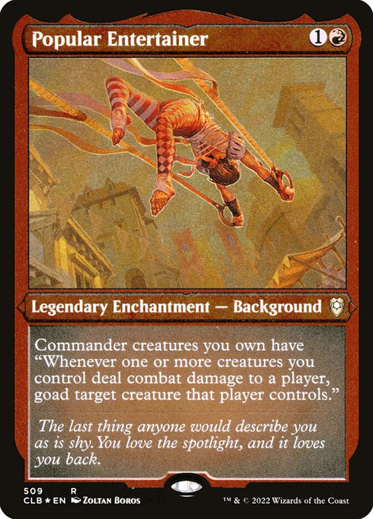 MTG Card Title: Popular Entertainer CLB/509