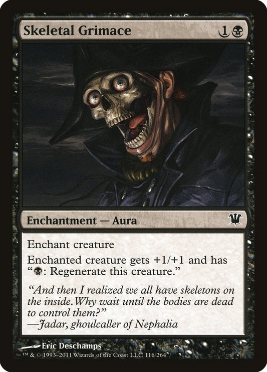 MTG Card Title: Skeletal Grimace ISD/116