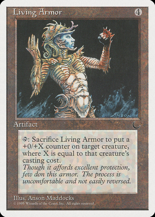 MTG Card Title: Living Armor CHR/103