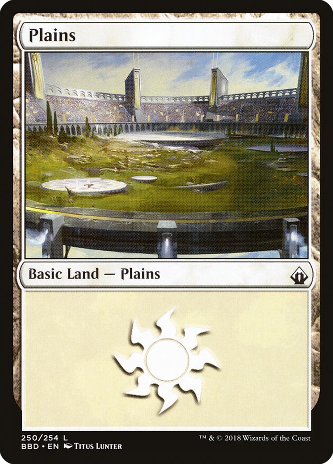 MTG Card Title: Plains BBD/250