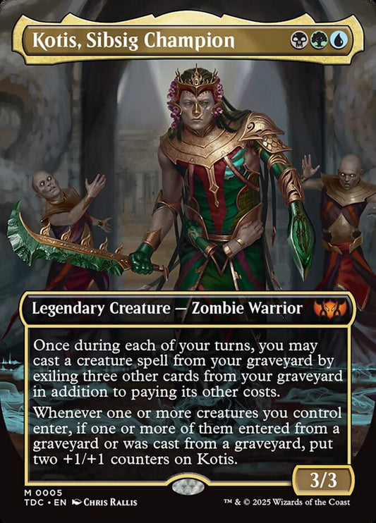 MTG Card Title: Kotis, Sibsig Champion TDC/5