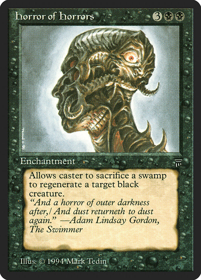 MTG Card Title: Horror of Horrors LEG/106