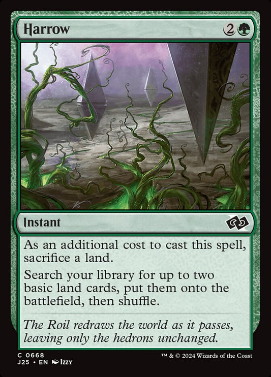 MTG Card Title: Harrow J25/668