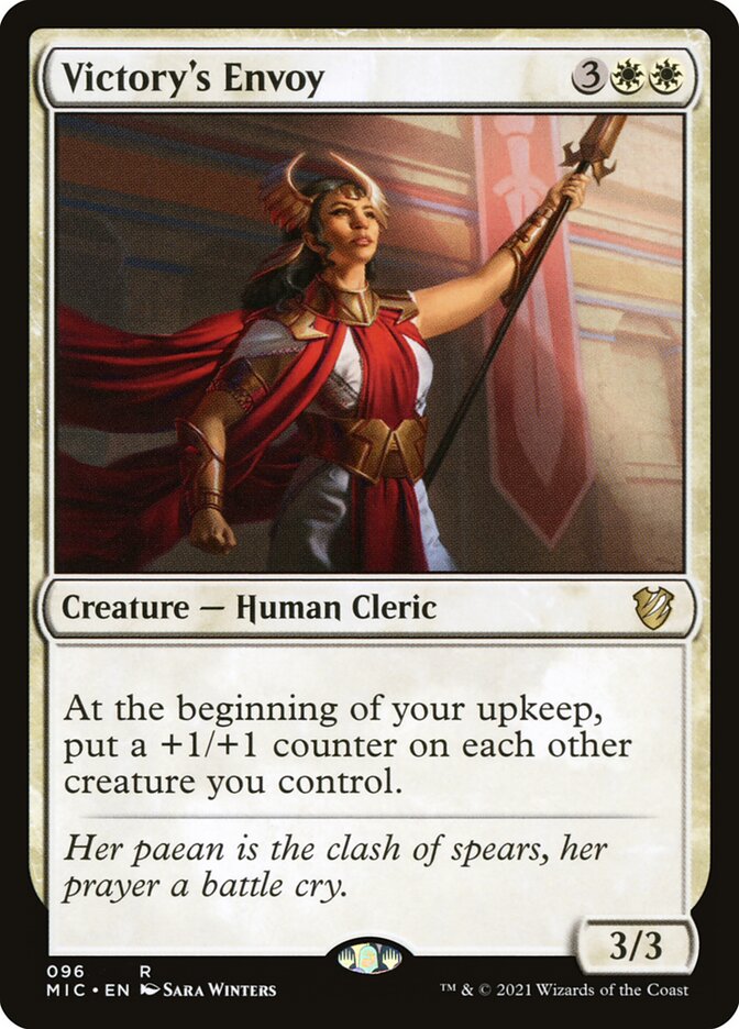 MTG Card Title: Victory's Envoy MIC/96