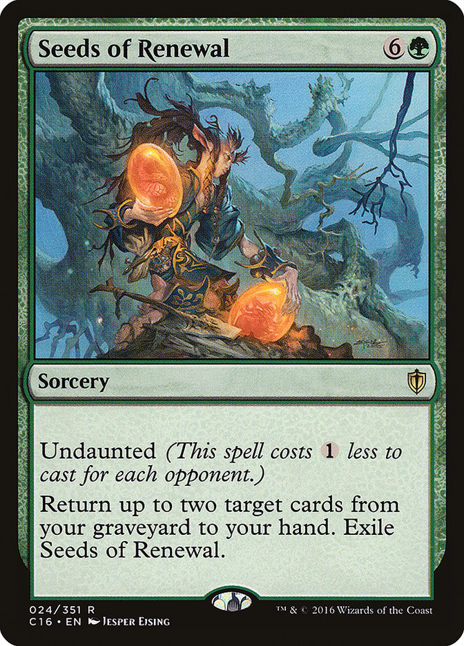 MTG Card Title: Seeds of Renewal C16/24